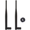 Gooing 2.4GHz 5GHZ 6dbi Booster Antenna WIFI Antenna Omnidirectional RP-SMA