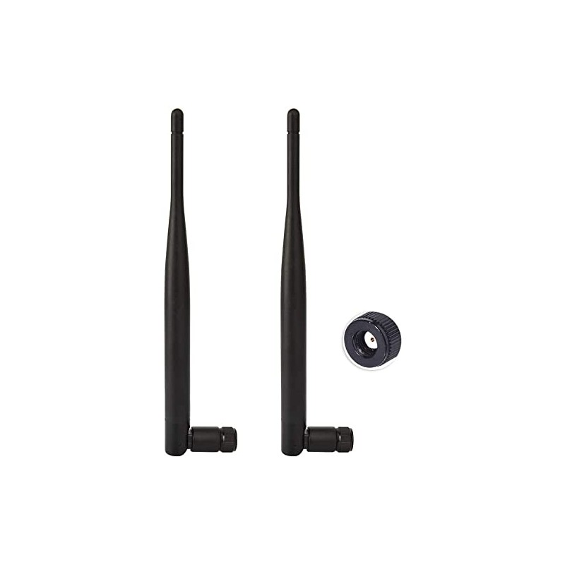 Gooing 2.4GHz 5GHZ 6dbi Booster Antenna WIFI Antenna Omnidirectional RP-SMA