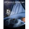 Portable Stroller Fan with 10000 mAh, 270° Rotation Fan Small