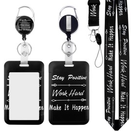 Badge Holder Retractable Clip with Lanyards for Keys and Badge Reel Cute Breakaway Lanyard Badge Holder Heavy Duty Lanyards for Id Badges Retractable Badge Holders Id Badge Holders Lanyard