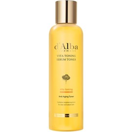 d'alba Piedmont White Truffle Vita Suero Tónico Tonificante, Piel de Cristal con Cuidado de la Piel de Doble Vitamina, Hidratante Facial, (6.09 fl. oz)