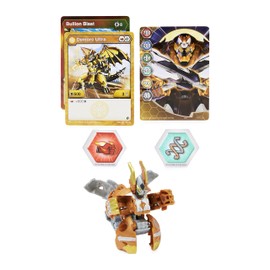 Bakugan Ultra, Demorc, 3-inch Tall Geogan Rising Collectible Action Figure and Trading Card