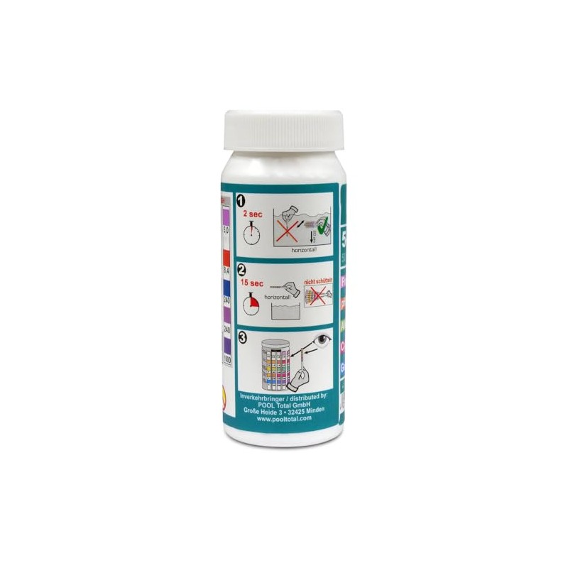 POOL Total 5 in 1 Pool Test Strips - 50