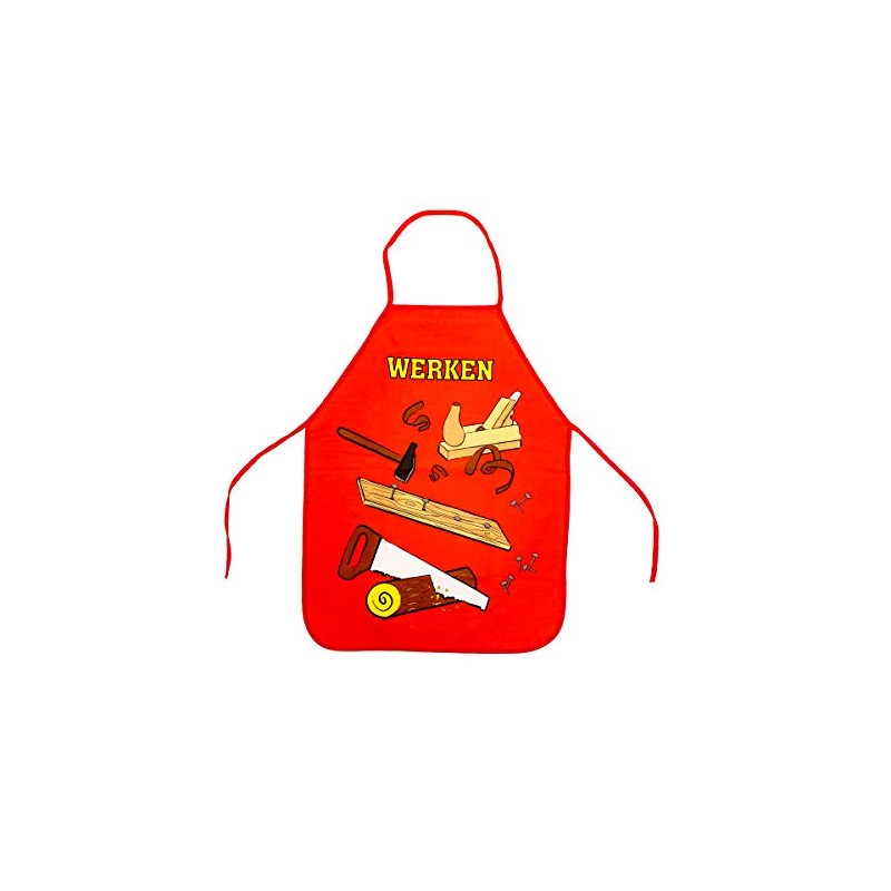 TSI 49280-R Children's Craft Apron Red