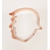 ecrandal Trump professional quality copper cookie cutter