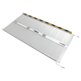 OCPTY Non Skid Foldable Wheelchair Ramp 5FT, Portable Wheelchair Ramps Folding Handicap Ramp for Home Steps, Doorways, Curbs, Stairs, Threshold Ramp Aluminum