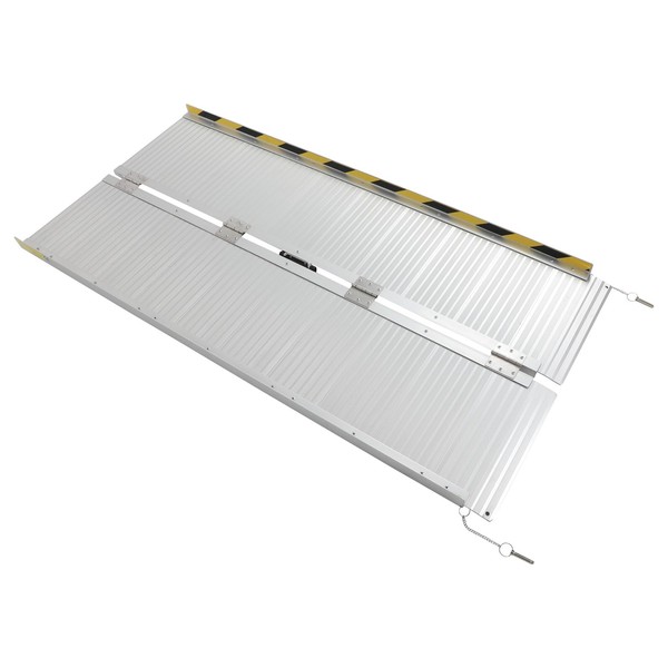 OCPTY Non Skid Foldable Wheelchair Ramp 5FT, Portable Wheelchair Ramps
