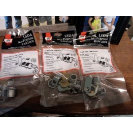 LSDA 3 NEW Sealed  LSDA ALL PURPOSE FLAT KEY CAM LOCK LOT CL58#LS304  338551