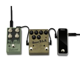 D'Addario Guitar Cable - Guitar Patch Cable - Instrument Cable - Guitar Accessories - Flat Patch Cable - 1 Foot/0.30 Meters - Right Angle - 1 Pack