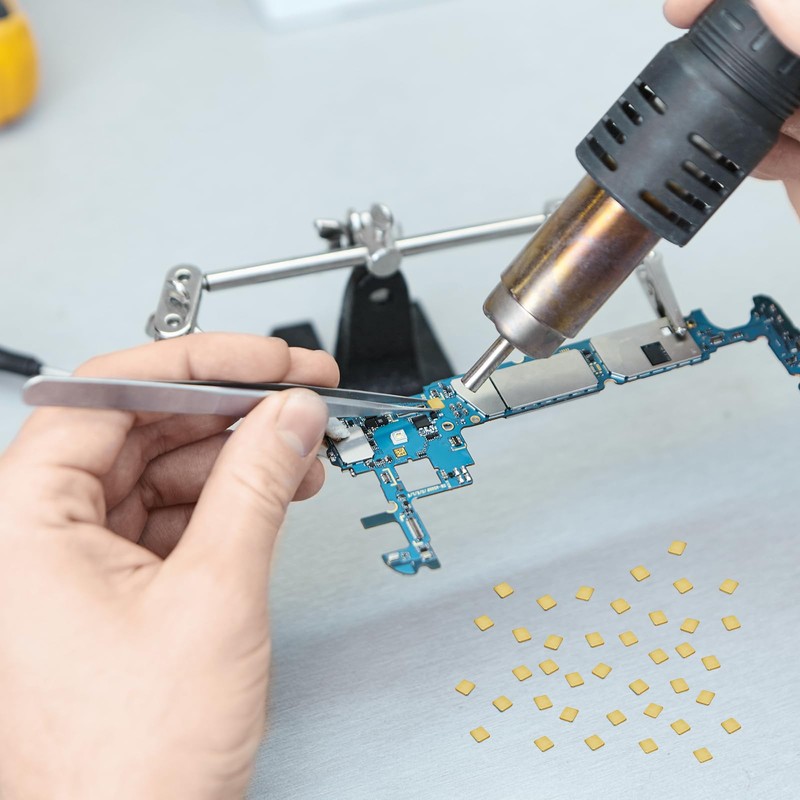 Gatuida 150 Pcs Jewelry Solder Jewelry Repairing Solder Chips Copper