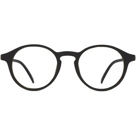 ICU Eyewear - Typical Gamer REX Gaming Blue Light Blocking Eyeglasses, Round Black