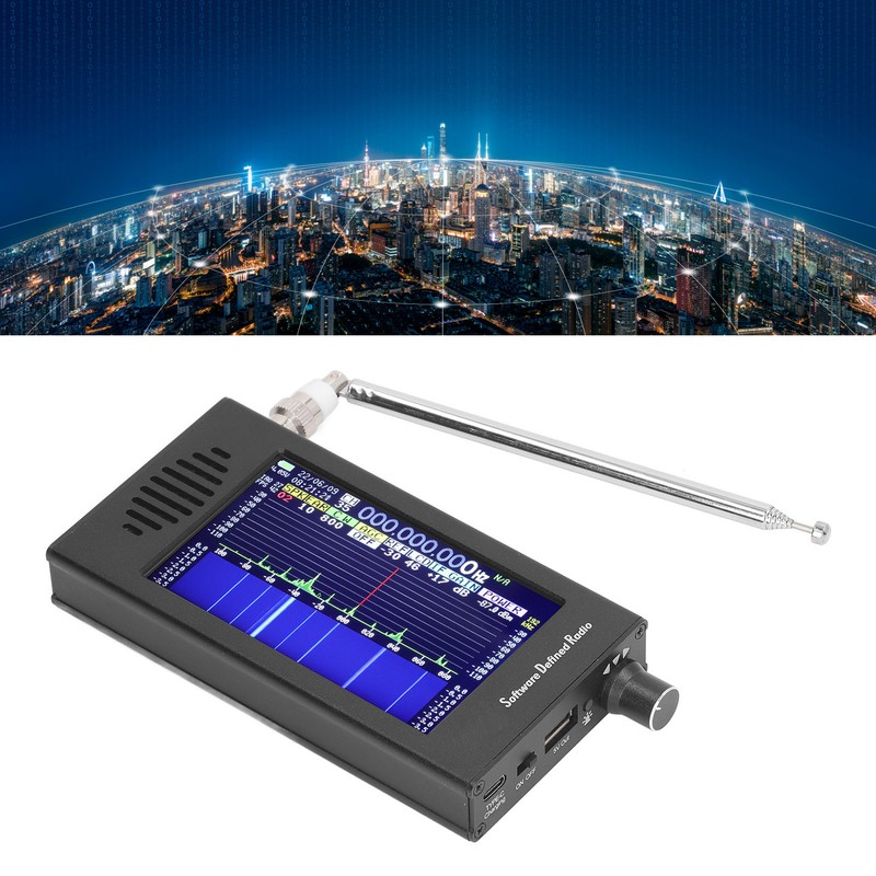 DSP SDR Radio Receiver 4.3 Inch Touch Screen 100KHz To