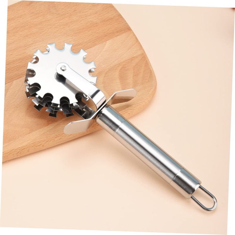 iplusmile 2pcs Stainless Steel Meat Loosening Roller with Five Wheel