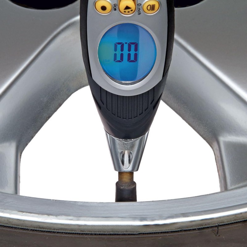 Ring RTG6 Digital Tyre Pressure Gauge with Tread Depth Gauge,