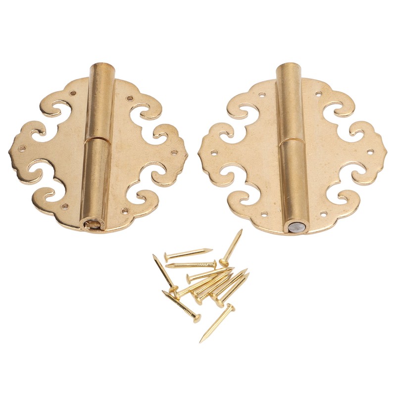 Antique Door Hinges Durable Brass Glossy Classic Antique Style Widely