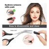 12 Uds Herramientas Para Cejas Pinzas Tijeras De Recorte