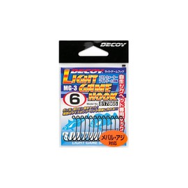 カツイチ(Katsuichi) デコイ MG-3 ライトゲームフック #8