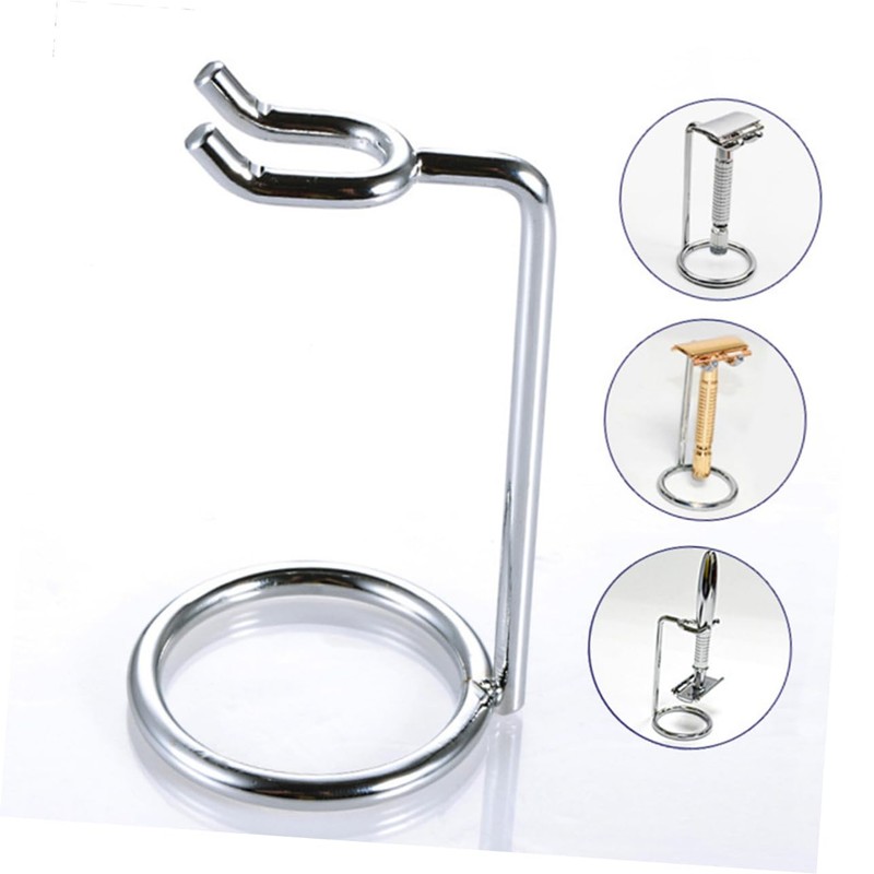 VICASKY Double Shaving and Brush Stand Heavy Duty Holder for