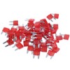 Aswalling 60PCS 10A 10A Auto Mini Blade Fuses Red for