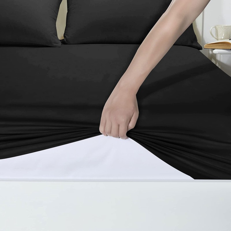 Yorkshire Bedding 25 Cm Fitted Bed Sheets - Super Soft