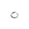 [D.Silver] Silver 925 Urban Loop One-Touch Earrings Silver / [D.Silver]
