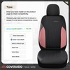 Coverado Car Seat Covers, Luxury Front Seat Covers, Leather Car