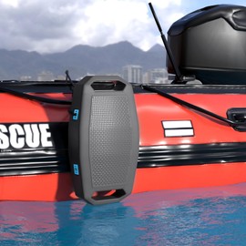 Obcursco Boat Fenders Bumpers for Docking - 1 Pack EVA Marine Grade Fenders with Mounting Hardware, Waterproof Portable Bumpers, Easy Install Fit for Pontoon Boat, Yachts