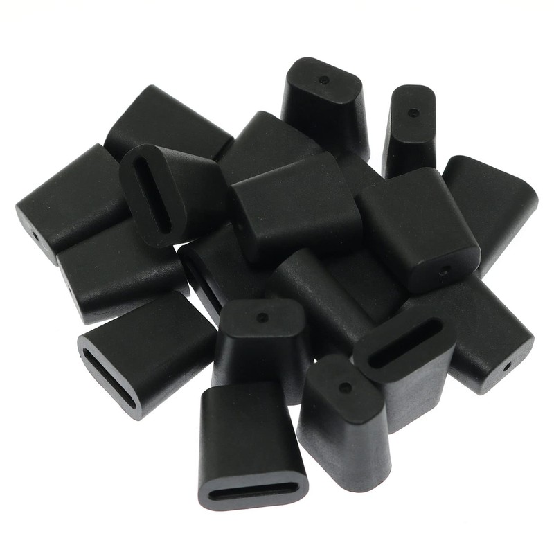 Maxmoral 20pcs Hard Rubber Feet for Sink Grid Sink Protecter