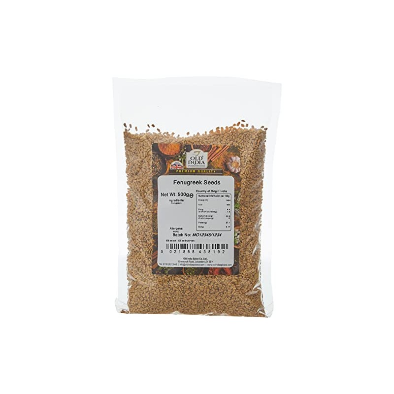 Old India Fenugreek Seeds 500g