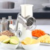 Cambom Rotary Cheese Grater Hand Crank Cheese Shredder for Fresh