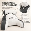 Ergonomic Reading Pillow for Bed, Sofa & Chair, Supportive Backrest