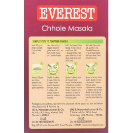 Everest Masala Powder, Chole, 100g Carton