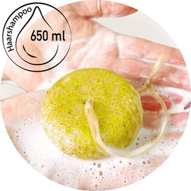 Ecological and vegan lightener - dull hair - brightens with golden reflections - chamomile turmeric and lemon - natural and without plastic - ph 4.5-5.5 (maxi)