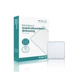 Kliniderm Superabsorbent dressings 10cm x 15cm (x10)