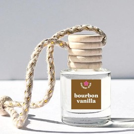 Scented Car Freshener Diffusers Air Fresheners (SELECT YOUR SCENTS):_Bourbon Vanilla