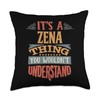 Zena Name Throw Pillow