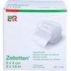Lohmann & Rauscher Zelletten Tupfer gerollt unsteril 5 x 4
