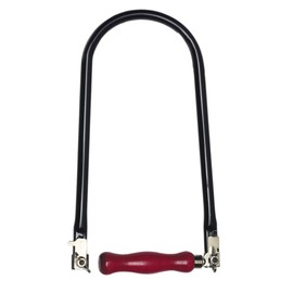 Fretsaw - Made in Germany, Fretsaw Bow with Steel Wing Nuts, 13mm Steel Tube, 300mm Projection, Ideal for Plywood Sheets, Sawing Fretsaw Templates, Fine Sawing, Wood Crafts