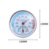 MayGreeny Analog Thermometer Hygrometer High Precision Pointer Hygrothermograph for Indoor