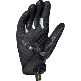 SPIDI, G-Carbon Motorcycle Gloves with Resistive Touch Screen Function and Protective Padding, Abrasion Resistant and Breathable Leather Motorcycle Gloves