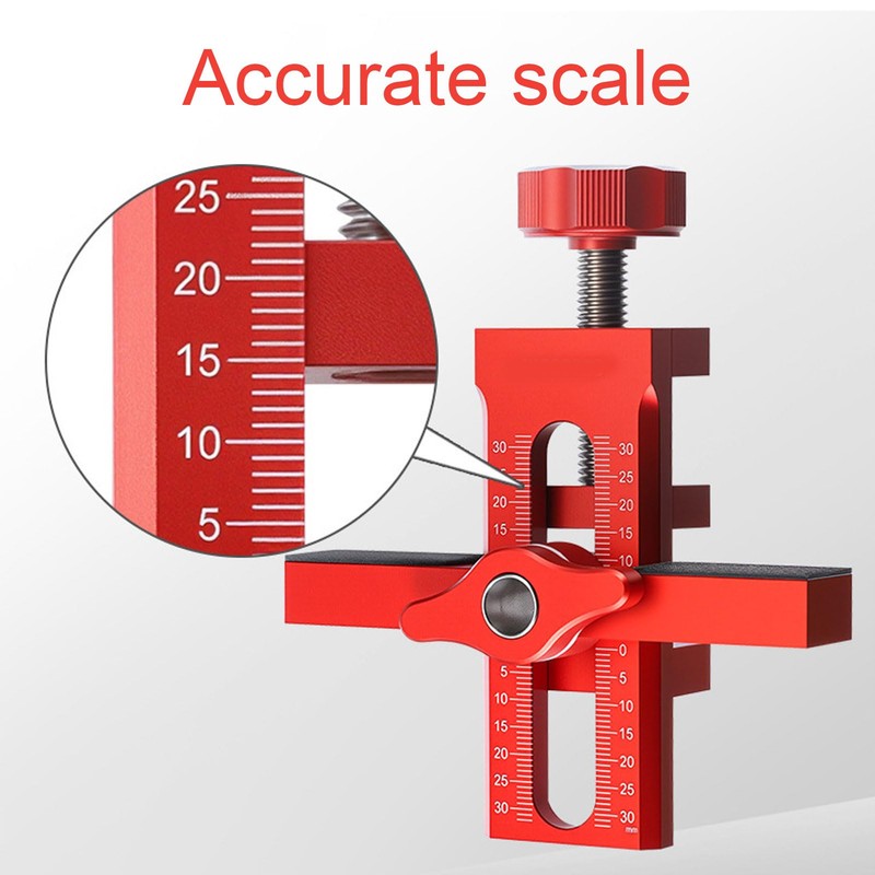 Cabinet Door Installation Jig, 2 in 1 Mounting Tool with