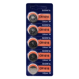 SONY CR1616 LITHIUM 3V BATTERY 5Pcs