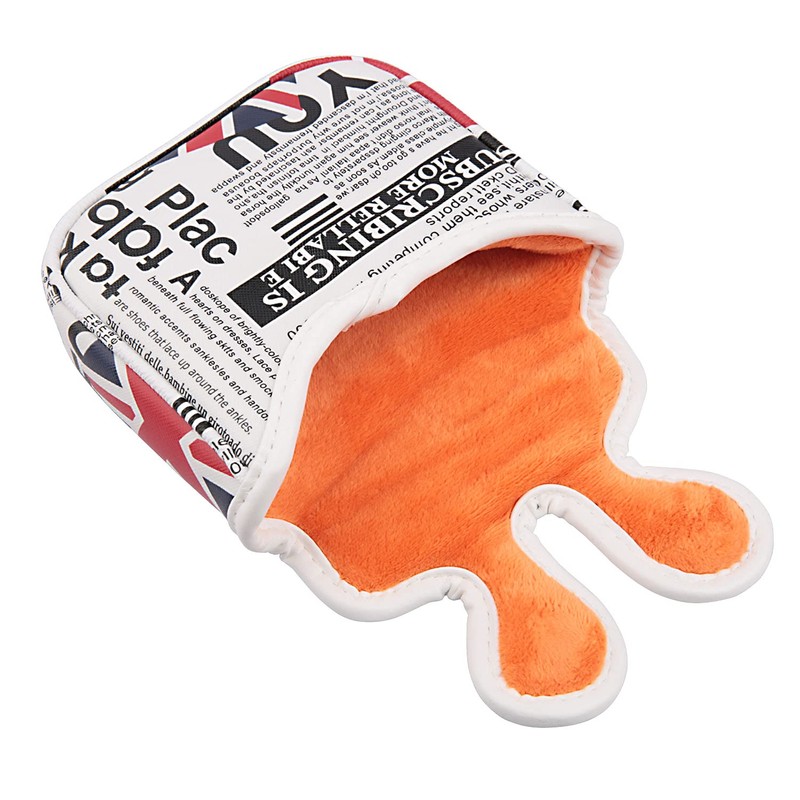 Mallet Golf Headcover Putter Cover Magnetic Odyssey 2 Ball Tailor