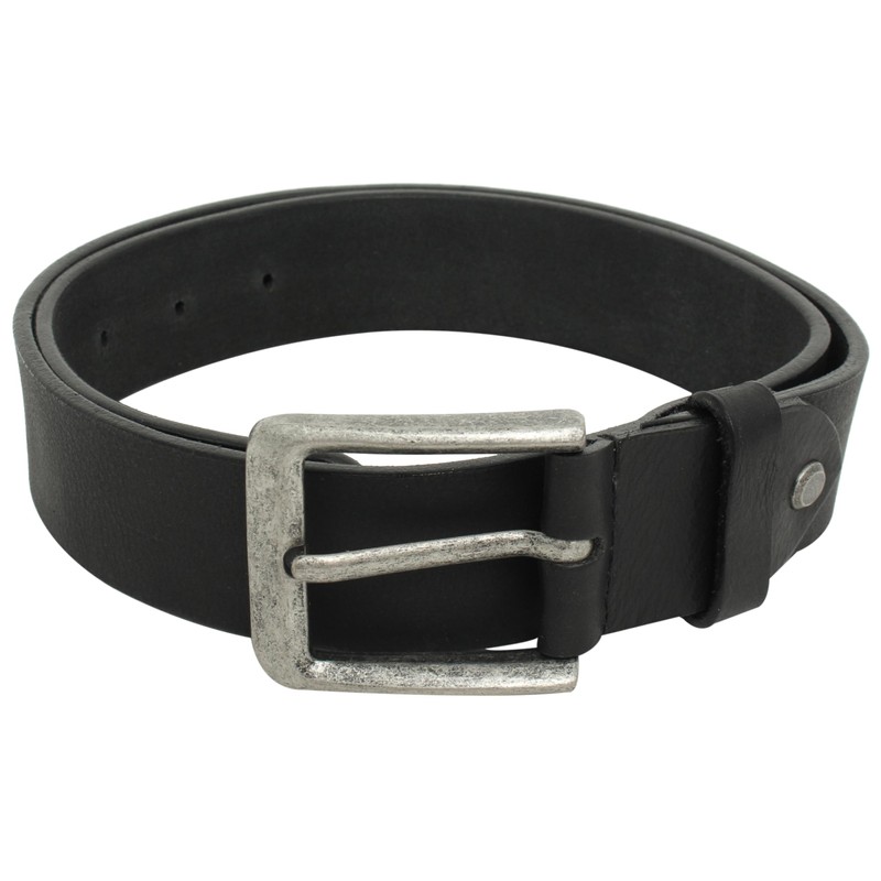 Gusti Leder Leather Belt - Trowel Simple Belt with Silver