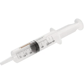 MedixX 3 pieces 50 ml (60 ml) syringes - set for hobby and DIY. Also as a feed syringe or oil syringe. Syringes are individually sterile packed (3 x 50 ml syringes)