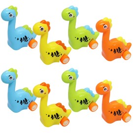 KedidO 8 x Dinosaur Toy Car, Pull Back Cars, Mini Toy Cars, Toy Cars Children, Baby Car Toy from 1 Year