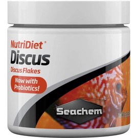 Seachem NutriDiet Discus Flakes - Fortified Ornamental Fish Food Supplement 50g