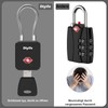 Diyife TSA Luggage Locks 2 Pieces 4 Keys Locks Travel