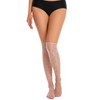 Aranmei Women's Lace Sexy Pattern High Stockings Thigh Oily Smooth