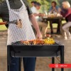 Vulcano - YELIO Asador De Carbon Para Carne Parrilla Portatil